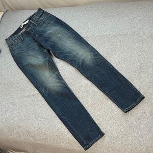 Levis Demi Curve Skinny Jeans Womens 26 Mid Rise Western Minimalist